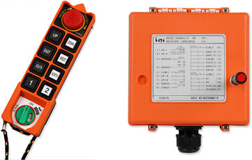 臺(tái)灣沙克上下雙速起重機(jī)遙控器